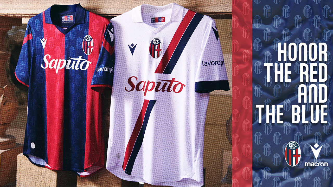 Maglie, merchandising e accessori ufficiali Bologna FC 1909 Macron